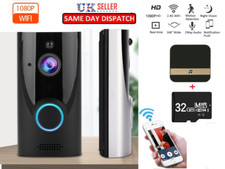 1080P Wireless Video Doorbell Camera Smart WiFi Intercom Bell Ring Home Security