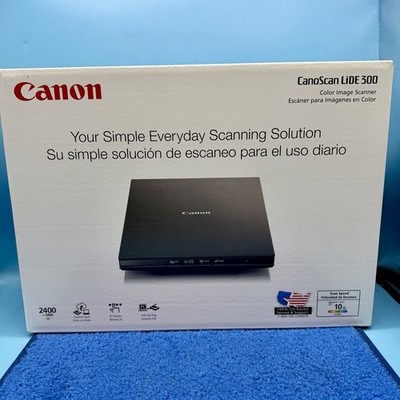 Canon CanoScan LiDE 300 Color Image Scanner (2995C002) - Black