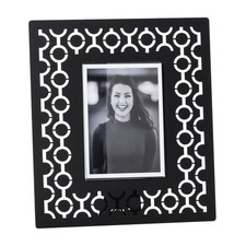 Arti & Mestieri - Portafoto Di Design Mayfair Grande colore Nero in ferro  e pol