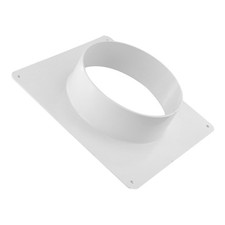 5.9 Inch Air Vent Duct Connector Flange Strai...