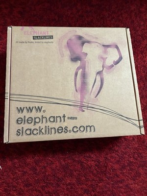 Elephant Slackline 15m Neongelb Neu Ovp Set Mit Tasche Und Baumschutz
