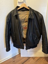 Levi’s Vintage 80s Bomberjacke | M | Modular mit Daunenweste  • Lederjacke