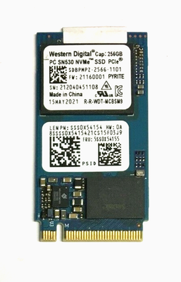中古 M.2 NVMe 2242 SSD 256GB 4枚セット 256GB M.2 PCIE NVME 2242 SSD Single Notch Major Brands | Very Good
