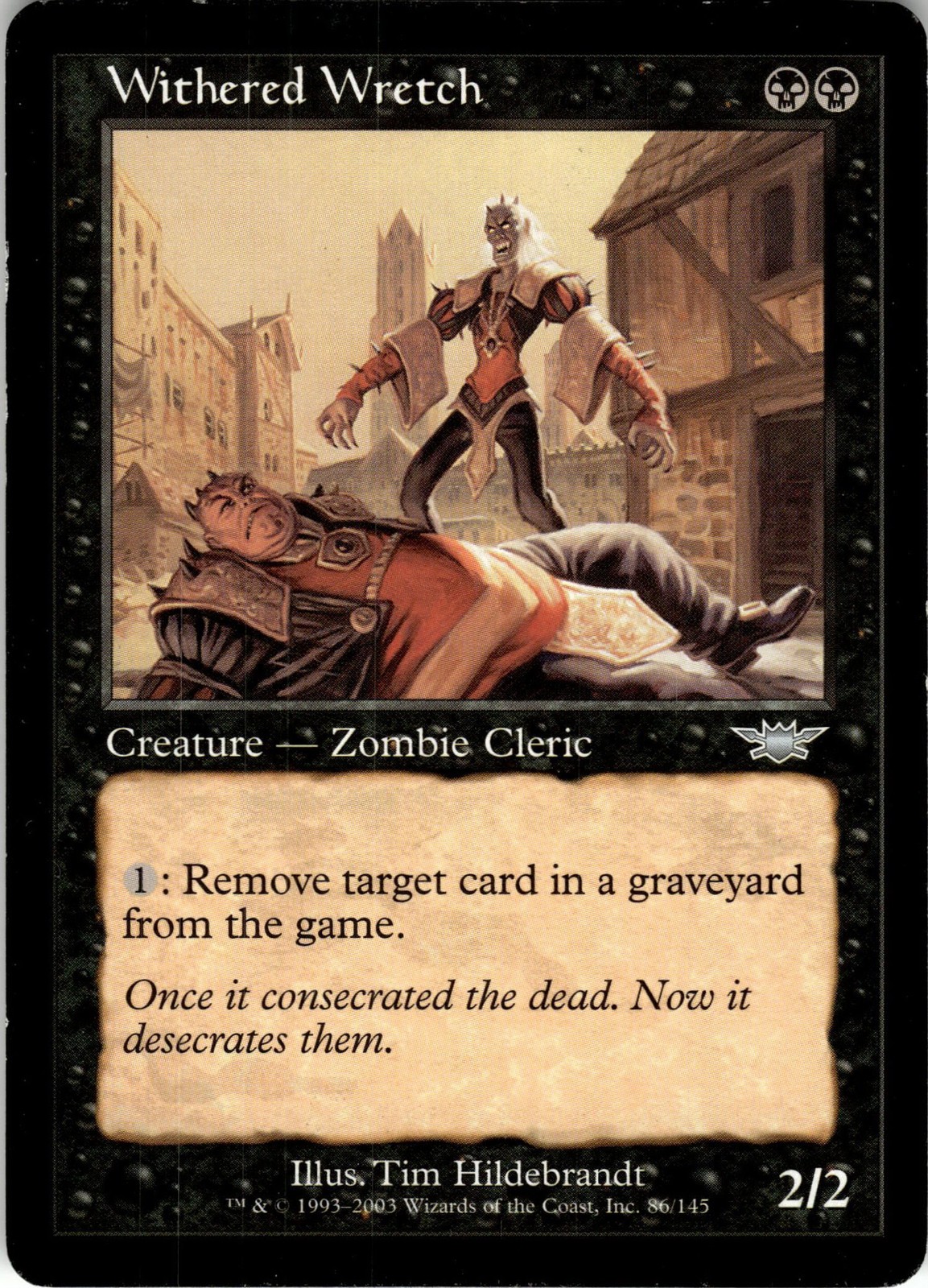 Magic Withered Wretch Legions 86 Moderately Played
