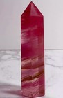 Rare Red Clear Quartz Crystal Point Obelisk Natural Point Raw Gemstone +gift bag — photo 1