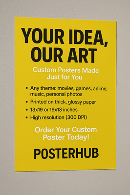 #ad Custom Posters amp; Prints Upload Your Image Home Decor Wall Art Prints 13x19 $14.99