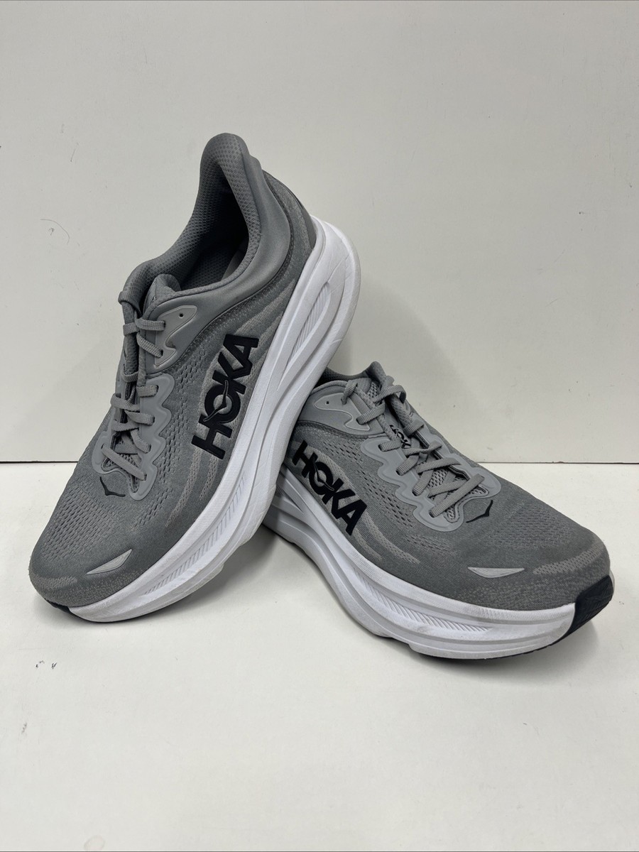 HOKA Bondi 9 Men's Running Shoes Size 13 WIDE -- USED -- CLEANED
