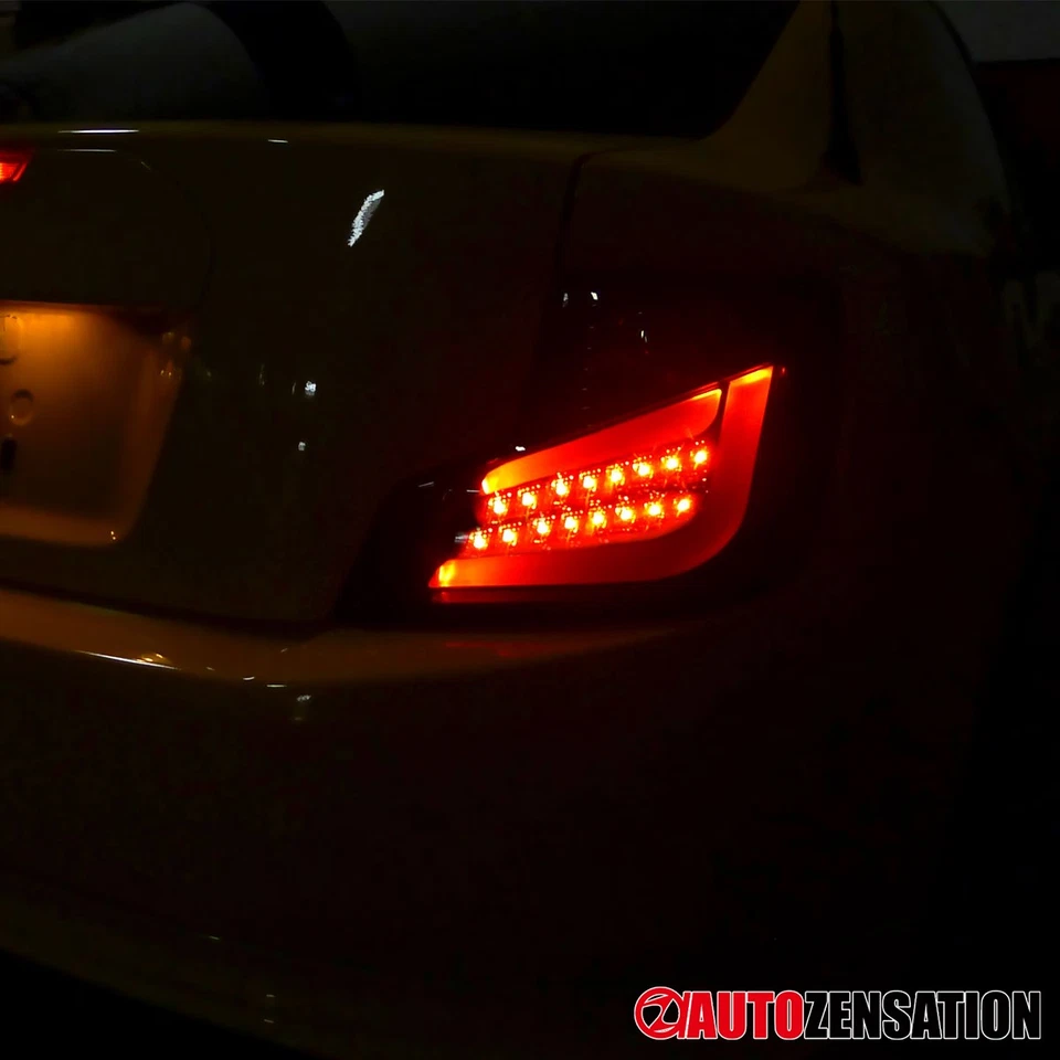 Black Smoke Fit 2011 2012 2013 Scion tC LED Tail Lights Brake Lamps Left+Right Foto 2 de 4