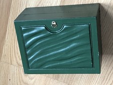 Rolex Wrist Watch Storage Box Green - Oyster Presentation Box 30.00.01