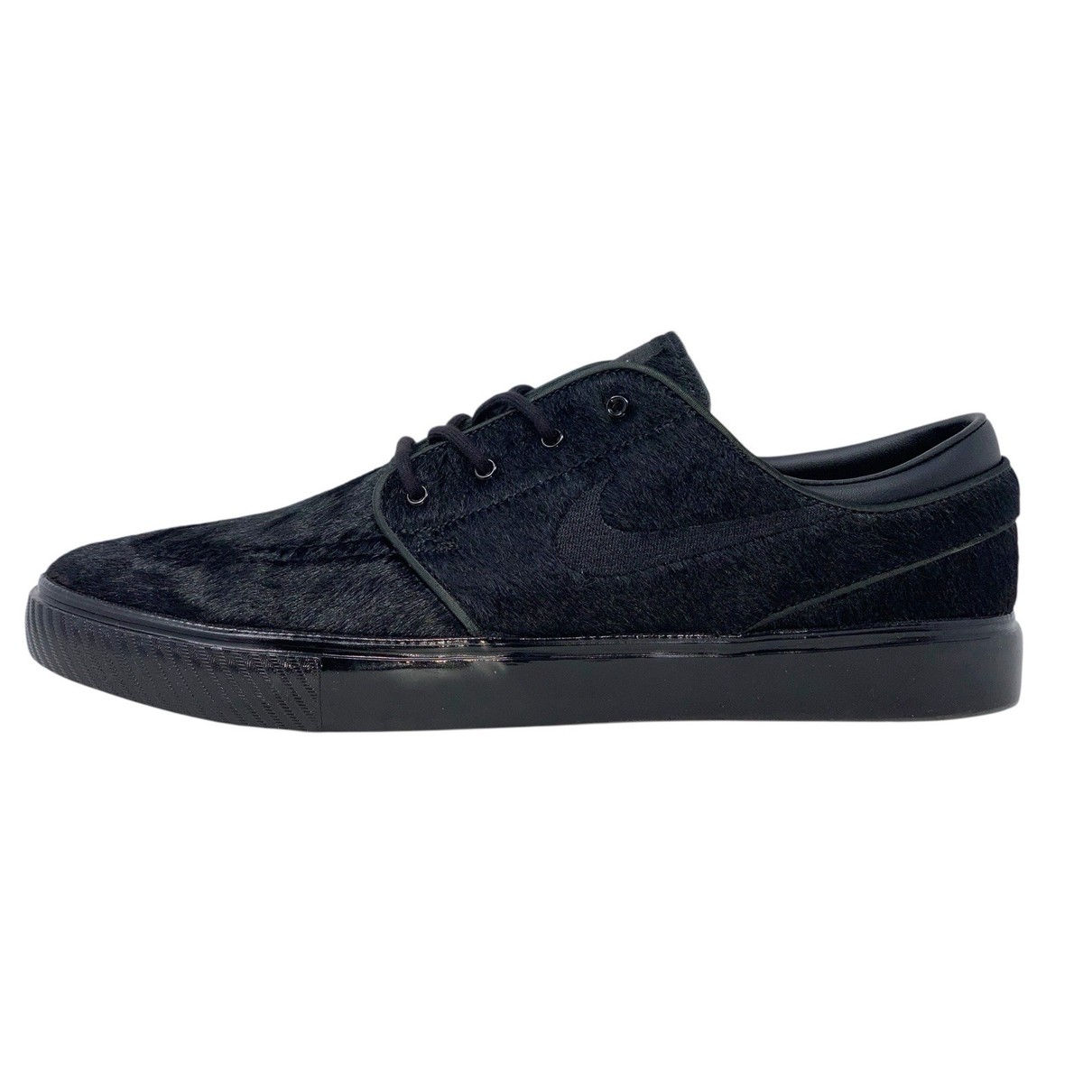 Nike SB Zoom Janoski OG+ 'Pony Hair' Black Sneakers, Size 10.5