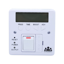 CHOSRY Programmable Fused Spur Timer Switch for Towel Rails, Heating & Lighting