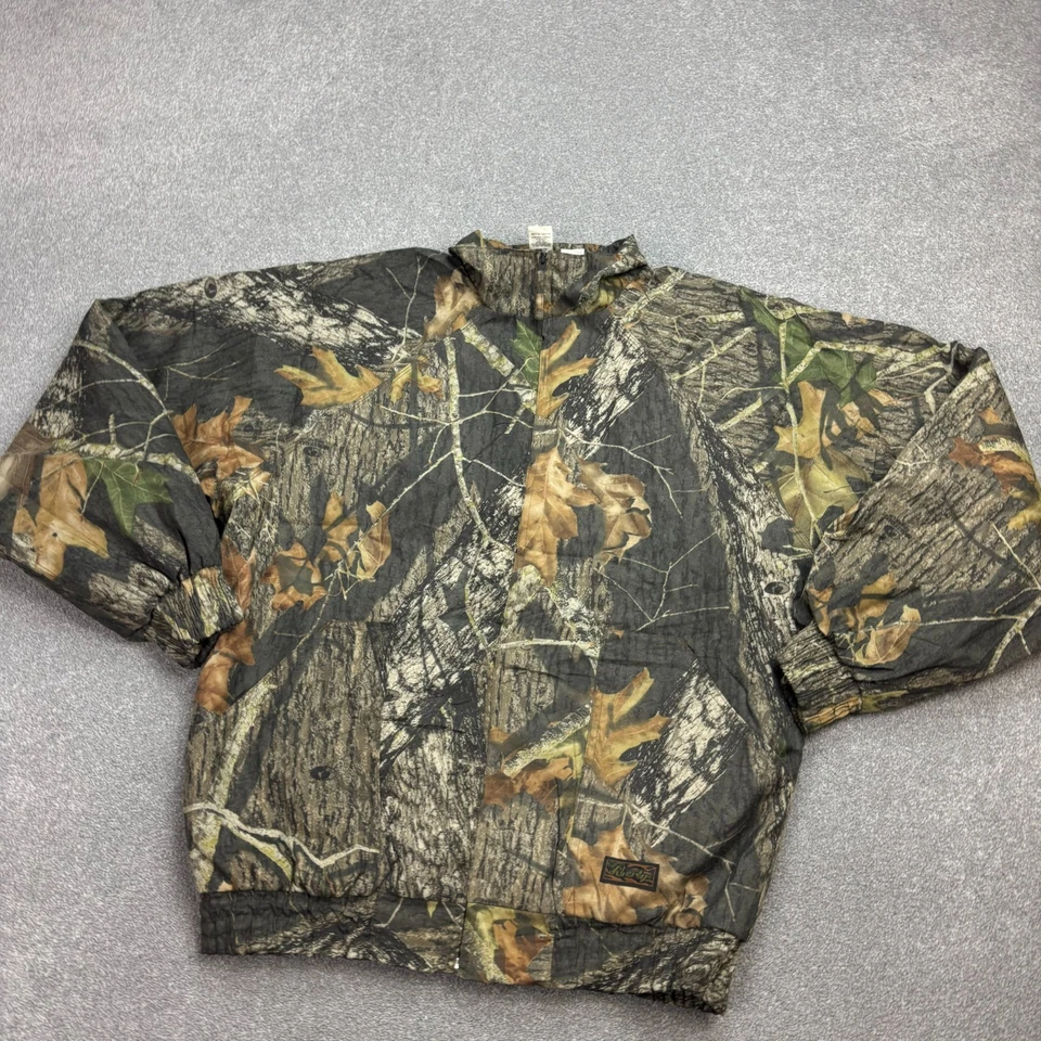 RealTree Jacket Adult Medium Brown Workwear Camo Hunting Insulated Coat Mens - Image 2 of 4