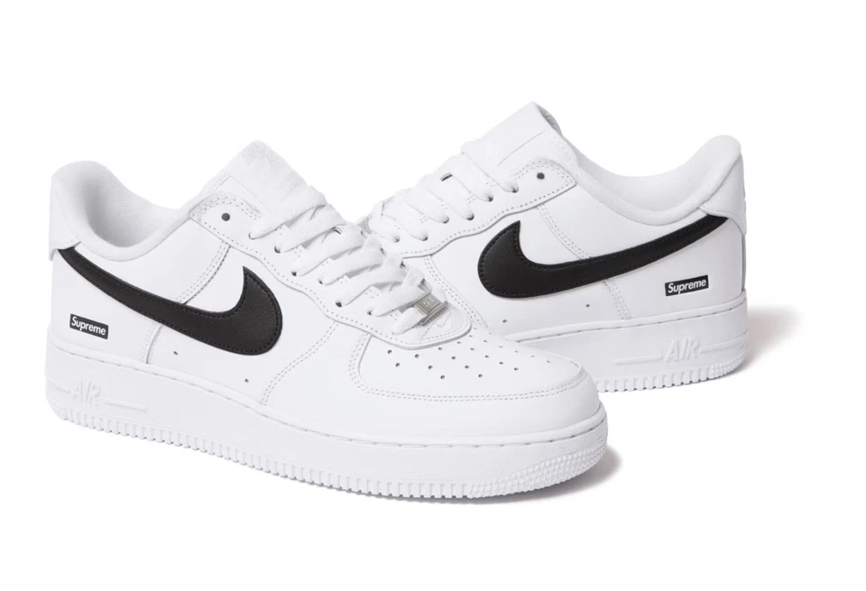 Supreme Nike Air Force 1 Low White EUR 41,42,43,44,45,46&47 Limitiert Neu & OVP