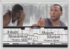2003-04 Fleer Mystique Awe Pairs 34/500 Amare Stoudemire Shawn Marion #2AP 9bp
