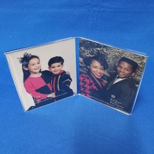 Clear Acrylic Double Panel Photo Frame for 3.5"W x 4.5"H Photos - BRAND NEW 
