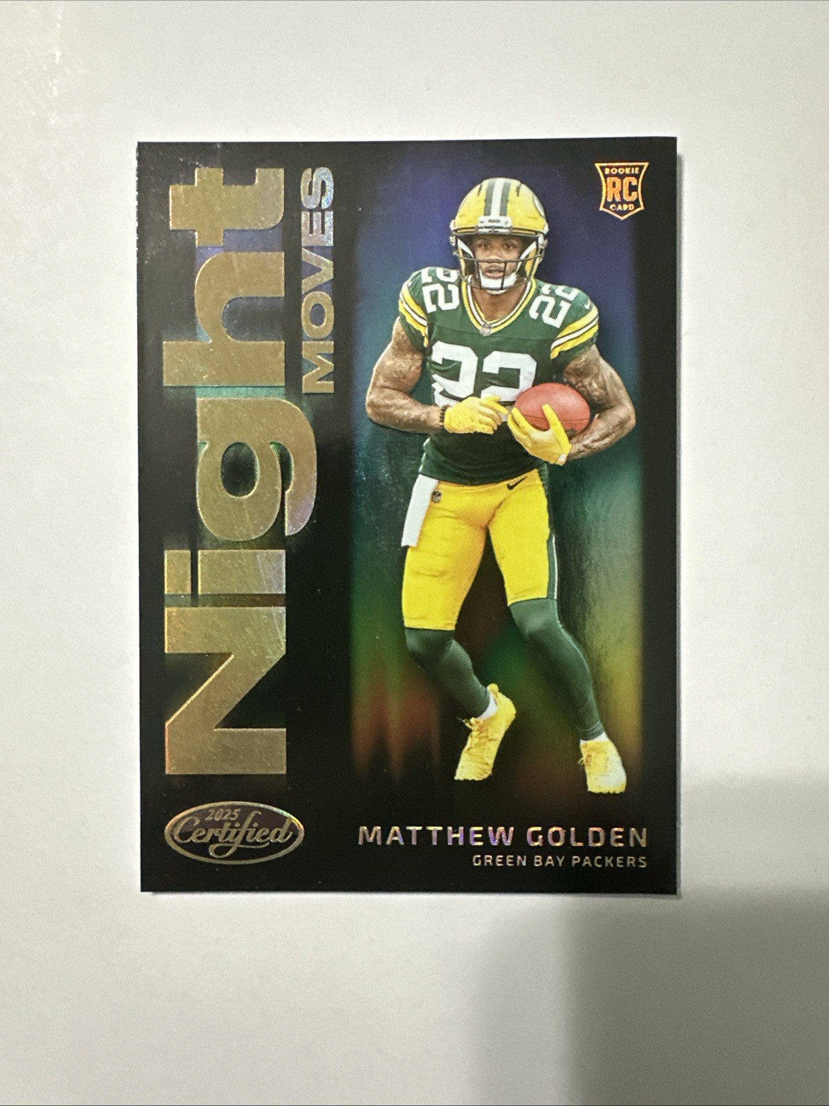 2025 Panini Certified Night Moves Matthew Golden RC Case Hit!! Packers🔥🔥🔥