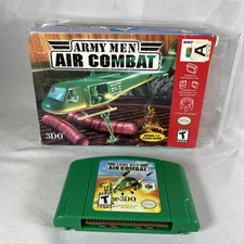 Army Men: Air Combat (Nintendo 64, 2000) N64 Authentic Box & Game