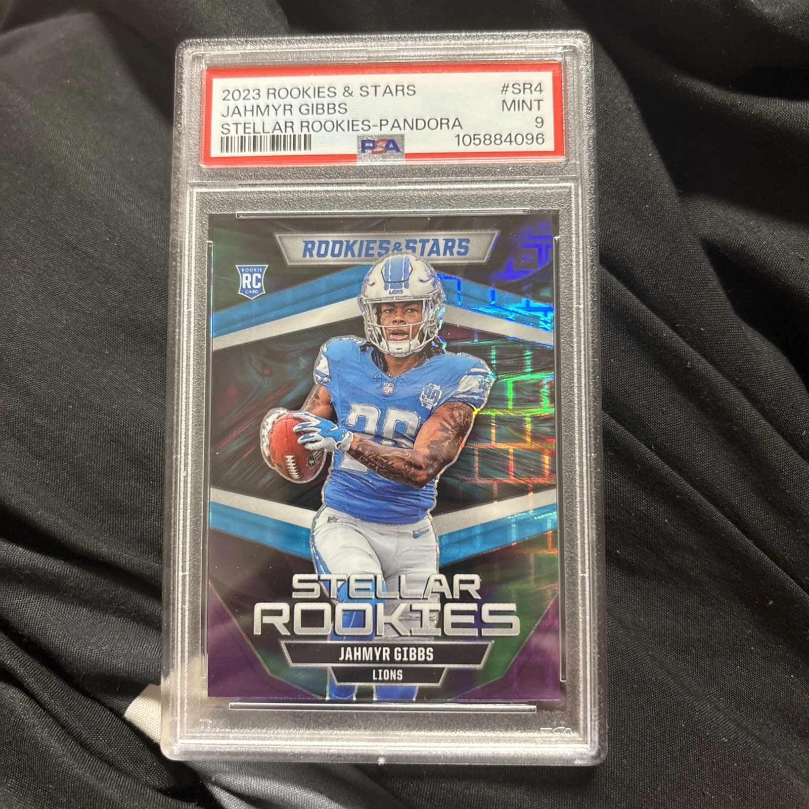 Jahmyr Gibbs Panini Rookies & Stars Stellar Rookies #SR4 Pandora