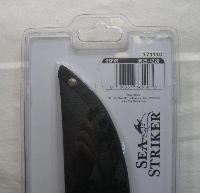Sea Striker SSFK9 9" Fillet Knife with Sheath - Image 3 of 3