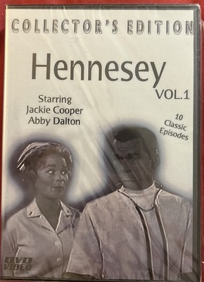 Hennesey-DVD Starring Jackie Cooper . 10 Classic Episodes