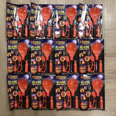 12 Pack Pumpkin Masters All-in-one Pumpkin Carving Kit 12 pieces Each