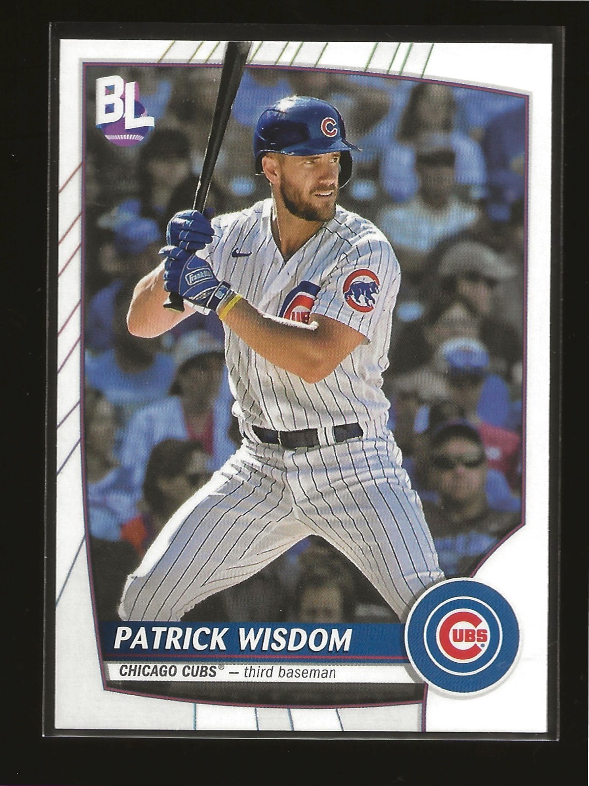 2023 Topps Big League Patrick Wisdom Base Card Chicago Cubs (#132)
