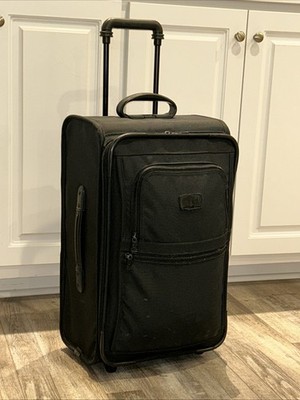 TUMI Alpha Black 22” Upright Carry-On Luggage, Nylon – Model