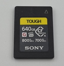 Sony 640GB CFexpress Type A TOUGH Memory Card...