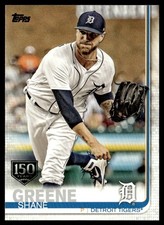 2019 Topps 150 Years Shane Greene Detroit Tigers #229