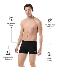 SPEEDO MEN SWIM AQUASHORT ENDURANCE ESSENTIAL SPLICE MULTI S40 80930715176