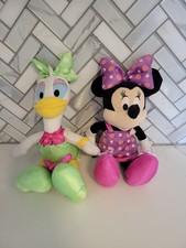 Disney Minnie Mouse  Daisy Duck Plush Lot