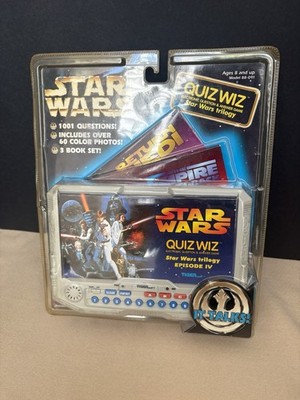 New 1997 Tiger Electronics Star Wars Quiz Wiz - Model 88-091
