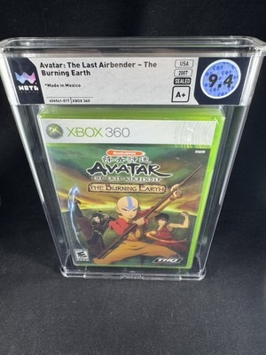 Avatar The Last Airbender The Burning Earth WATA 9.4 A+! Xbox 360 Sealed Game