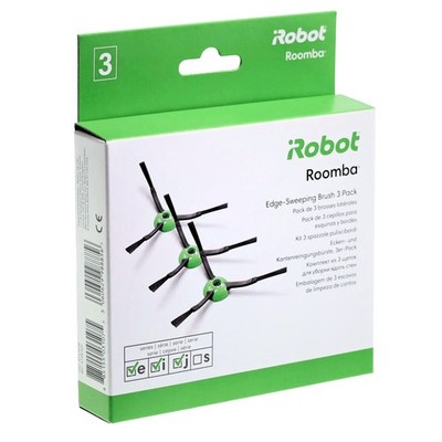 ORIGINAL Seitenbürste 3er Pack für iRobot Roomba e/i/j, Combo i/j/10 max