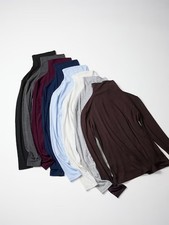 UNIQLO HEATTECH Cashme Ultra Light Turtleneck Long-Sleeve T-Shirt New 478954