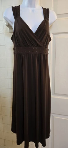 Abito marrone senza maniche Michael By Michael Kors