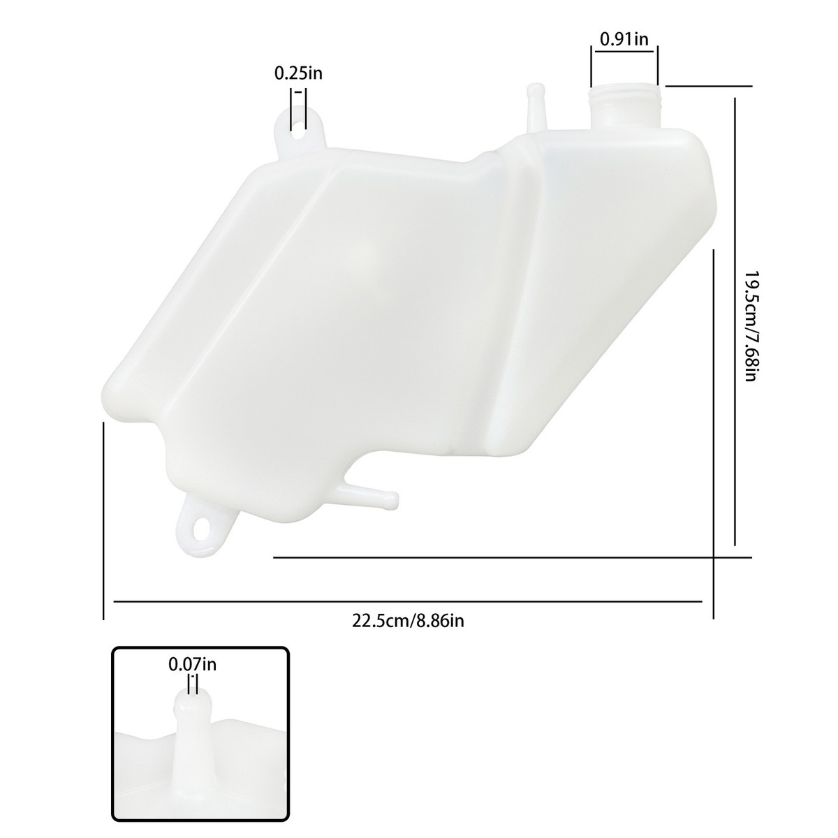43078-0553 For Kawasaki Ninja 650 2012-2016 Motorcycle Coolant