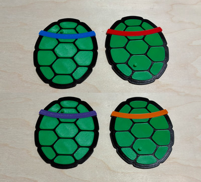 Action Figure Stand for Teenage Mutant Ninja Turtles