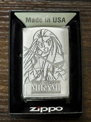 Zippo Ghost Sweeper Mikami Anime Double-Sided Design 2018 Reiko Case  Cared