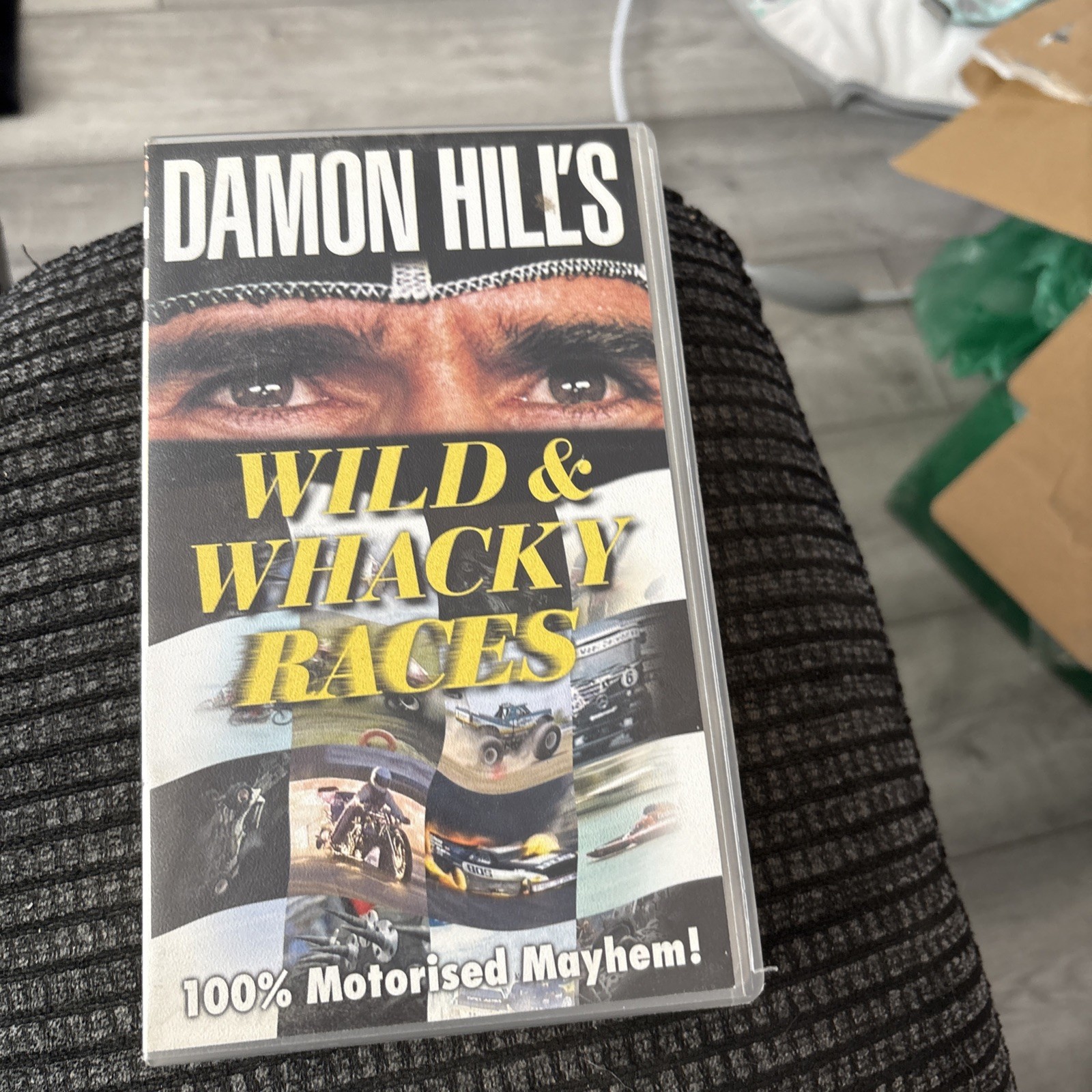 Damon Hill's Wild And Whacky Races (VHS, 1999)