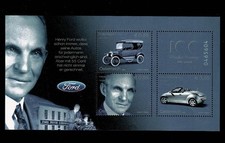 AUSTRIA 2003  Miniature Sheet: Centenary of Ford Automobiles    MNH SG81