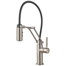 Brizo 63221LF-SS Solna Single Handle Pull Down Kitchen Faucet SS