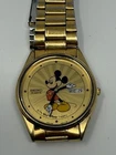 Vtg  SEIKO MICKEY MOUSE quartz Mens watch 5H23-8A09 Not running 1980's