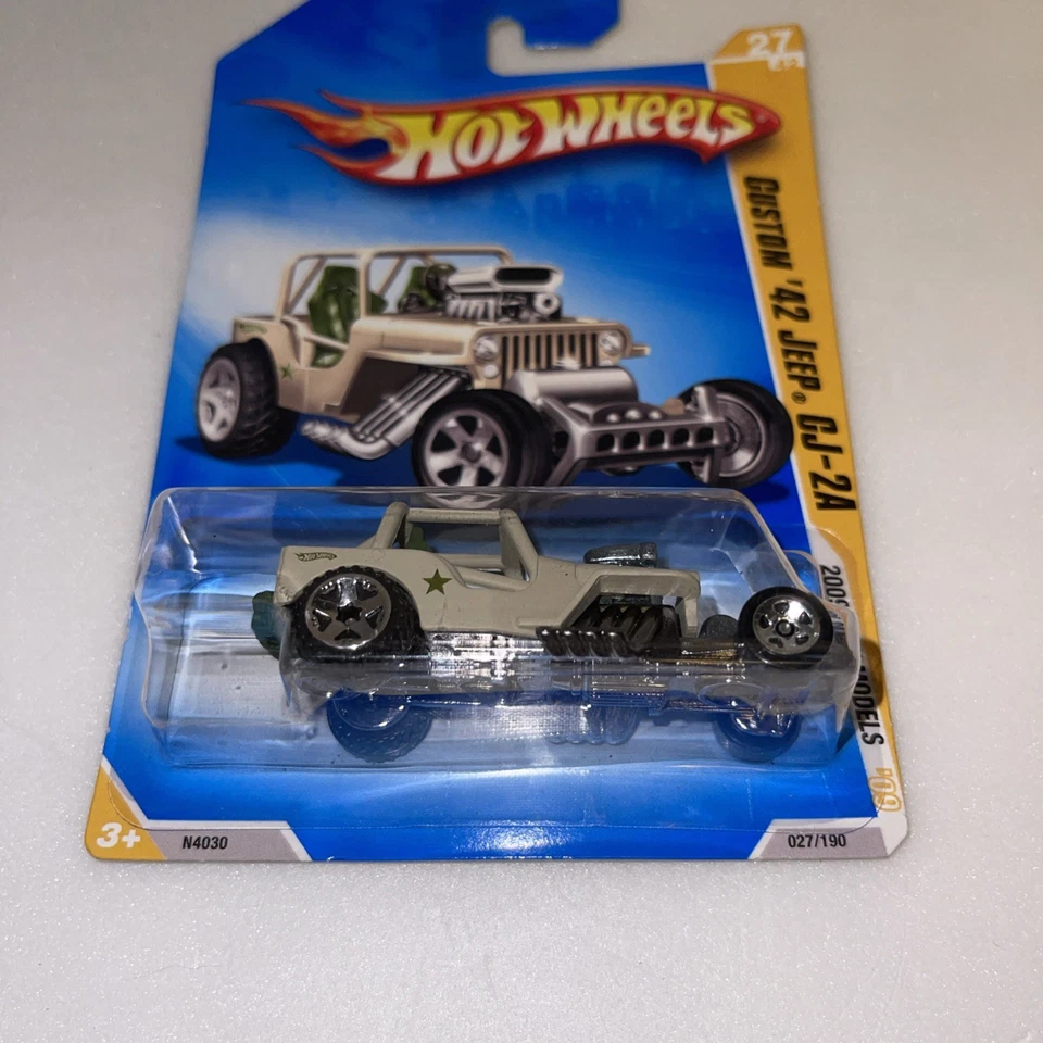 Jeep CJ-2A Hot Wheels 2009 nuevos modelos personalizados '42 Foto 2 de 4