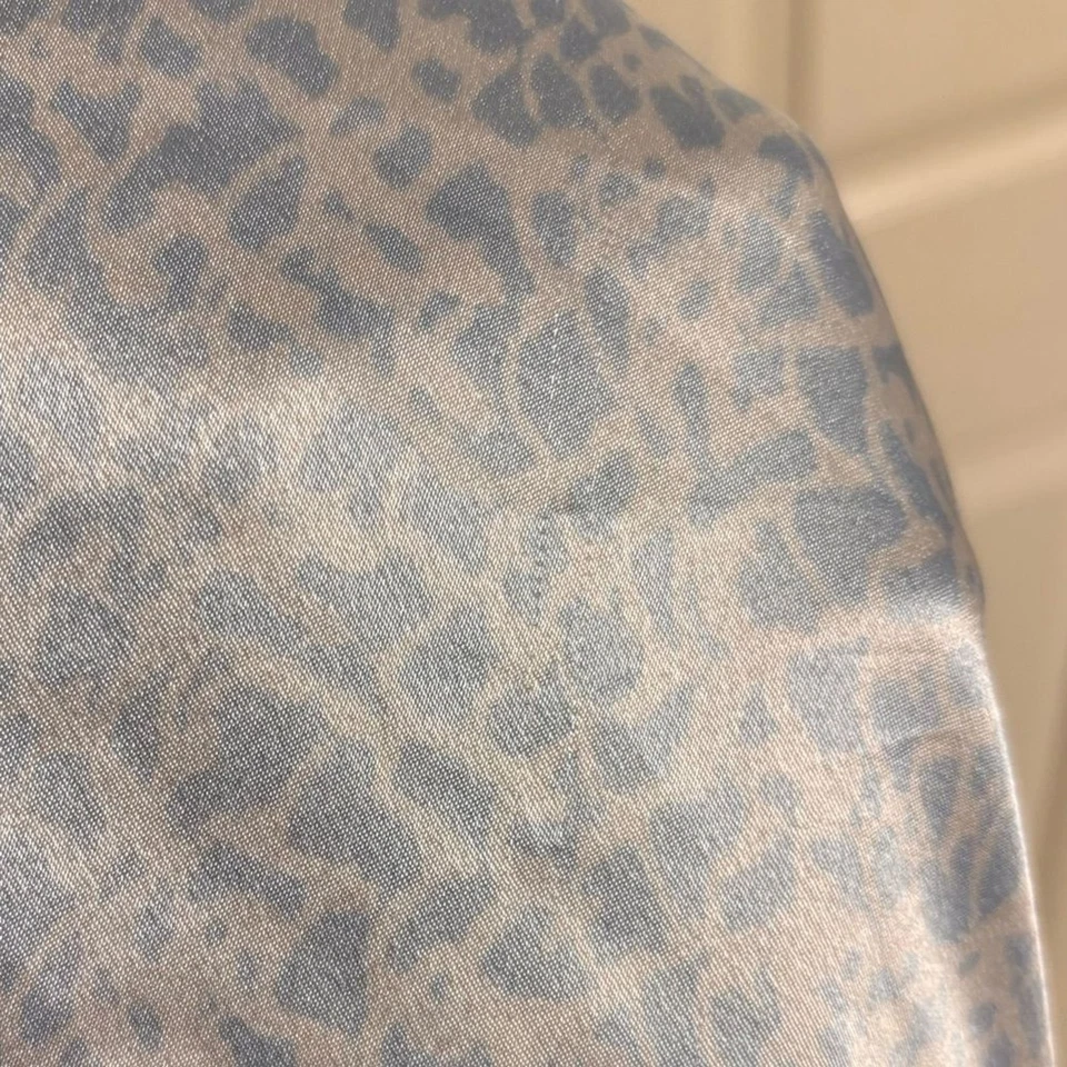 VTG RARE 90s Y2K Oscar de La Renta Pink Label Ruffle Racer Back Maxi Slip Dress - Image 4 of 4