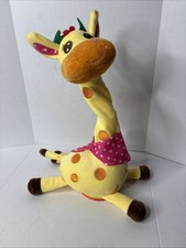 Stuffed Dancing Talking Giraffe Toy, Plush Giraffe Toy Repeating What You Say