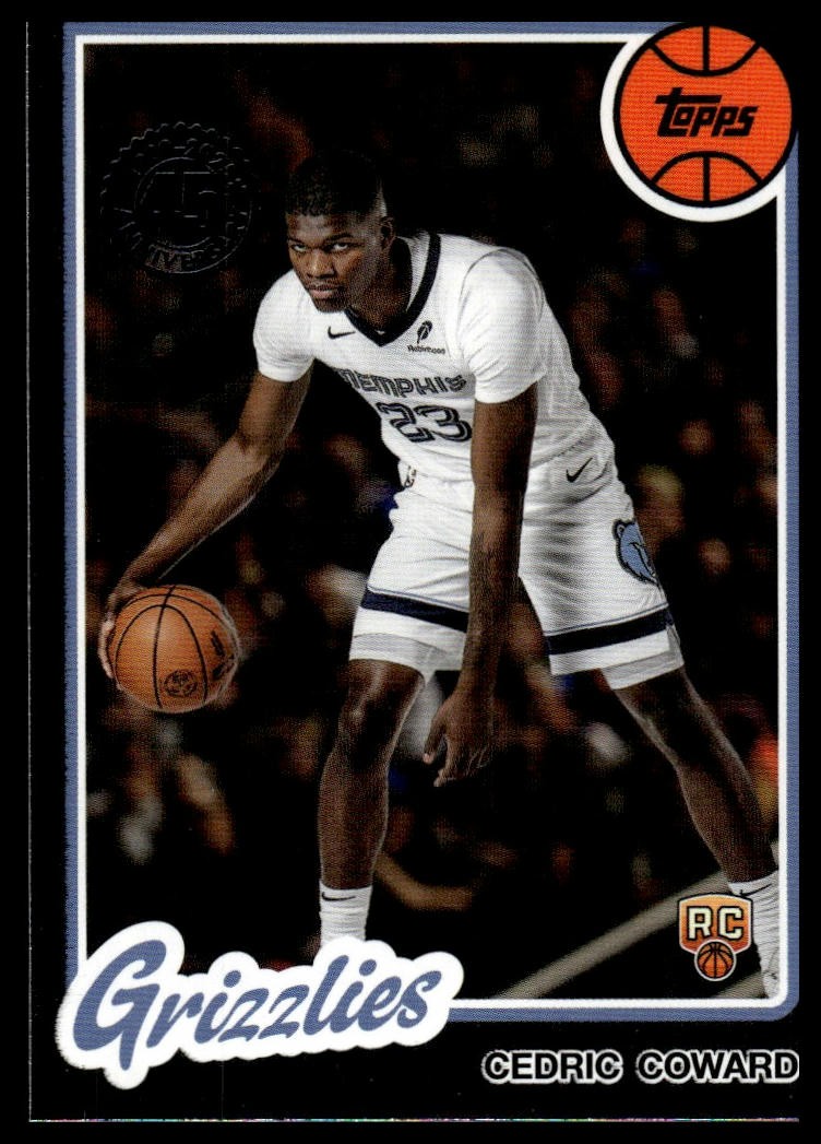 2025-26 Topps Cedric Coward #80BK-58 1980-81 Topps Basketball