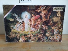 Falcon 5000 Piece Jigsaw Puzzle ' The Quarrel of Oberon & Titania ' - Sealed Bag