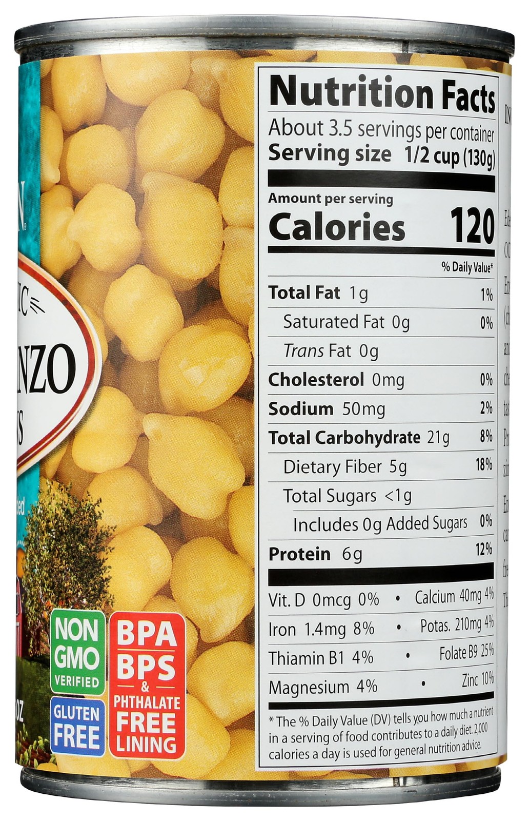Eden Foods Organic Garbanzo Beans Low Sodium Non Gmo Vegan 15 Ounce Can