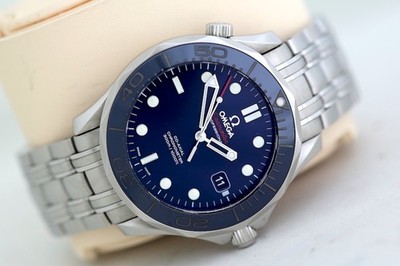 Omega Seamaster 300 (2018) - 41mm Navy Ceramic Bezel Co-Axial Automatik Uhr